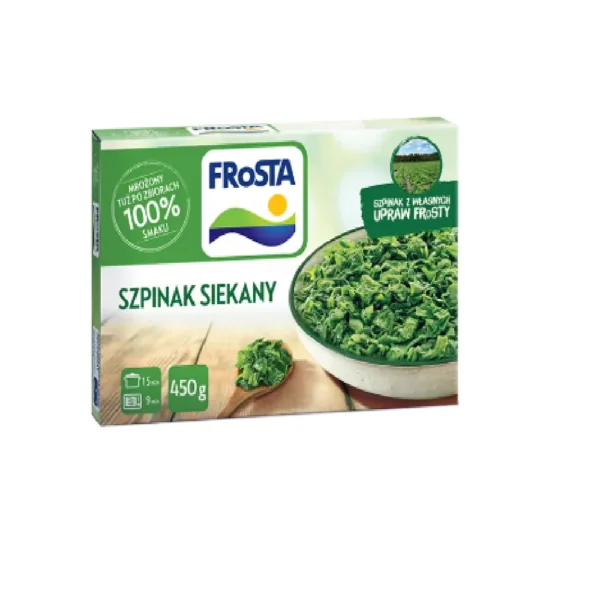 Szpinak siekany 450g Frosta Sklep Społem Kielce