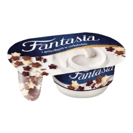 Jogurt kremowy Fantasia gwiazdki w czekoladzie 106g Danone