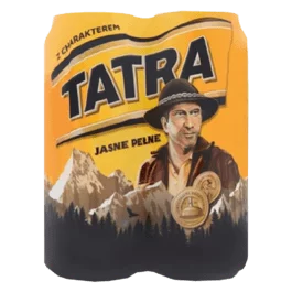 Piwo Tatra pils 6% puszka 4x500ml Żywiec