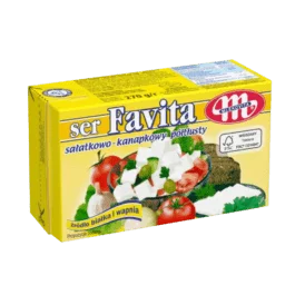 Ser sałatkowo-kanapkowy favita  półtłusty 12% 270g Mlekovita