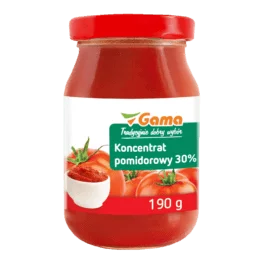 Koncentrat pomidorowy 30% 190g MW Gama