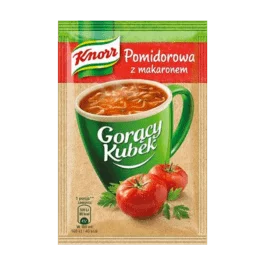 Gorący kubek pomidorowa z makaronem knorr 19g Unilever Polska