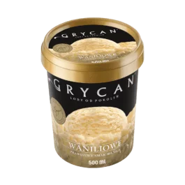 Lody waniliowe 500ml Grycan