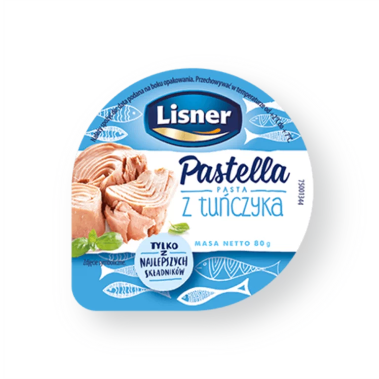 Pasta Pastella z tuńczyka 80g Lisner Sklep Społem Kielce
