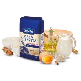 Mąka puszysta uniwersalna typ 520 1kg Lubella