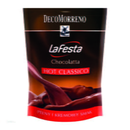 Napój La Festa o smaku czekoladowym instant 150g Decomorreno