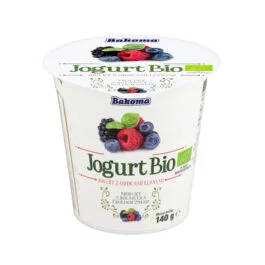 Jogurt Bio z owocami leśnymi 140g Bakoma