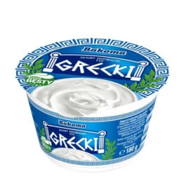 Jogurt naturalny typu greckiego 180g Bakoma