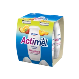 Jogurt o smaku wieloowocowym Actimel 4x100g Danone