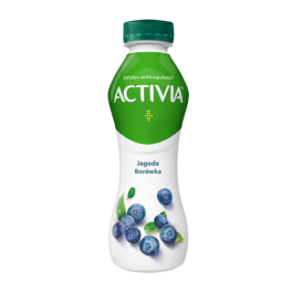 Jogurt activia jagoda/borówka 300 g Danone