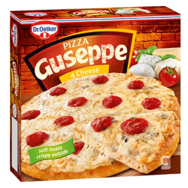 Пицца dr oetker guseppe 4 сыра