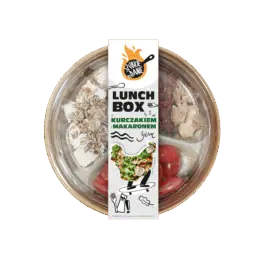Lunchbox kurczak z makaronem 200g Społem PSS