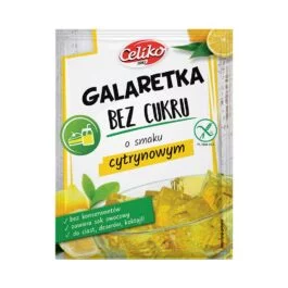 Galaretka cytrynowa bez cukru 14g Celiko
