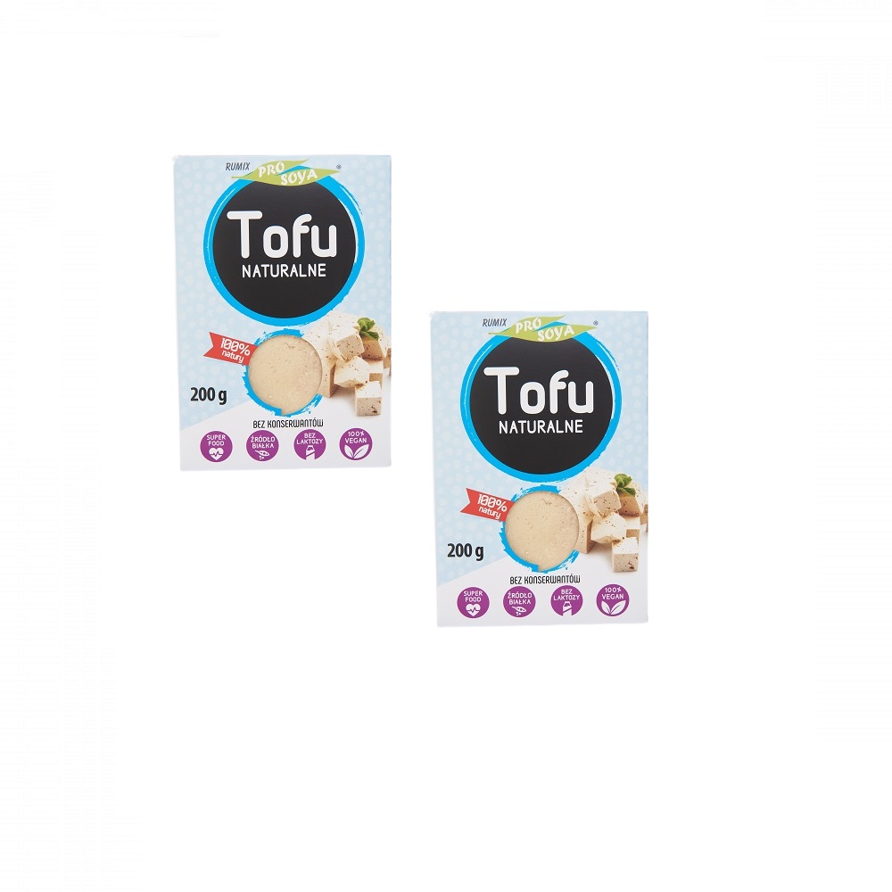 Tofu naturalne wędzone kostka 200g Prosoya