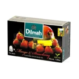 Herbata ekspresowa Dilmah o smaku mango-truskawka 20szt. Gourmet Foods