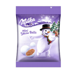 Snow Balls mini czekoladki mleczne Milka 100g Mondelez
