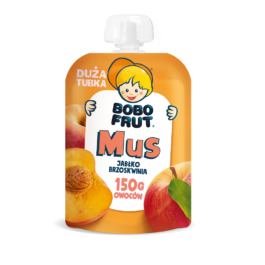 Mus Bobo Frut jabłko-brzoskwinia 150g Nestle Nutrition