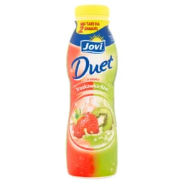 Jogurt pitny Jovi duet o smaku truskawka i kiwi 350g Lactalis
