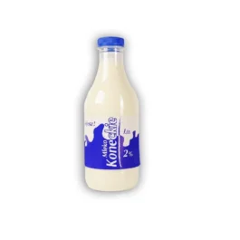 Mleko koneckie 2% 1 litr butelka OSM Końskie