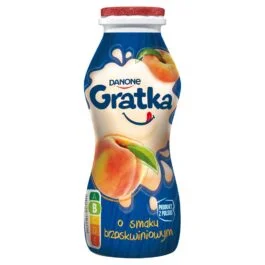 Jogurt gratka drink brzoskwiniowa 170 g Danone
