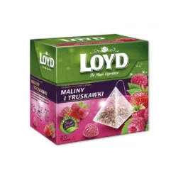 Herbata Loyd malina-truskawka piramidki 20*2g Mokate