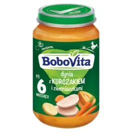 Danie BoboVita dynia z kurczakiem i ziemniakami 190g Nutricia