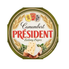 Ser pleśniowy camembert z pieprzem president 120g Lactalis