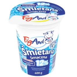 Śmietana 12% Smaczna 400g Figand