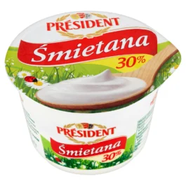 Śmietana President 30% 200g Lactalis