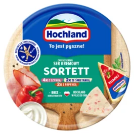Ser topiony w krążku – Sortett 180g Hochland