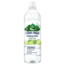 Napój niegazowany Naturals z delikatną nutą limonki i mięty 0,5l Żywiec Zdrój