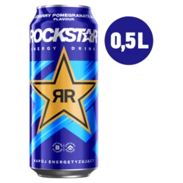 Napój energetyczny jagodowo-granatowy 0,5l Rockstar