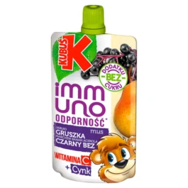 Mus Kubuś Immuno gruszka czarny bez 100g