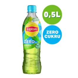 Napój z ekstraktem z zielonej herbaty bez cukru Lipton Ice Tea Zero 0,5l