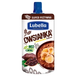 Owsianka z bananami i kakao 100g Lubella