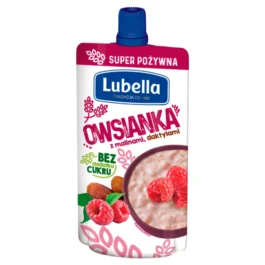 Owsianka z malinami i daktylami 100g Lubella