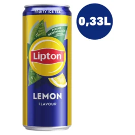 Napój o smaku cytrynowym z ekstraktem z czarnej herbaty Lipton Ice Tea 0,33l