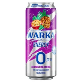 Piwo bezalkoholowe Warka Energy Ananas Marakuja 500ml puszka