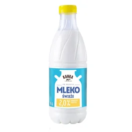 Mleko świeże pasteryzowane 2% 1l Kanka