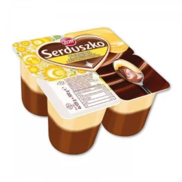 Serduszko Pudding czekoladowo-waniliowy 4x125g Zott