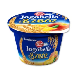 Jogurt Jogobella 8 zbóż brzoskwinia 200g Zott