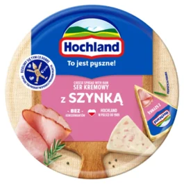 Ser topiony w krążku – Z szynką 180g Hochland