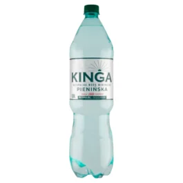 Naturalna woda mineralna niskosodowa KINGA PIENIŃSKA 1,5l