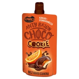 Mus kakao + pomarańcza Anty Baton Choco Cookie 100g Łowicz