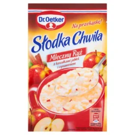 Słodka Chwila Mleczny Ryż z jabłkami i cynamonem 58g Dr Oetker