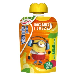 Mus Vitaminka Junior owocowo-marchwiowy jabłko banan marchew 100g Hortex