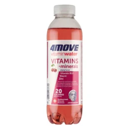 Napój niegazowany 4Move Vitamin Water + Minerals o smaku wiśniowym 0,556l