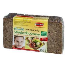 Chleb wielozbożowy pełnoziarnisty 500g Mestemacher