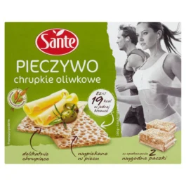 Pieczywo chrupkie oliwkowe 150g Sante