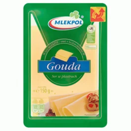 Ser gouda w plastrach 150g Mlekpol